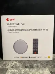 YALE August Wi-Fi Smart Lock + Keypad Bundle AUG-SL05-K02-S01 Silver Brand New