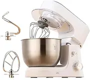 Vertical Food Mixer 600W, 4L Large Capital, with 3 Mixing Heads, 6-Speed Adjust, for Baking, Butter, Cakes and Cookies
