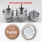 2-1/4" 58mm DIY Round Die Mould Mold Round Press Pro Badge Button Making