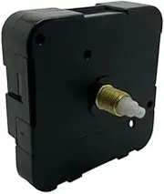 New Replacement Quartz 1668 Ticking Clock Movement Mechanism Motor for Repair (Medium 9.5mm Gold Thread)