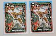 JORDAN WESTBURG (2) RC 2024 TOPPS HOLIDAY #H29 BALTIMORE ORIOLES