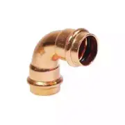 10 x 15mm 1/2" Bpress copper press elbow for Viega, Propress, Milwaukee etc