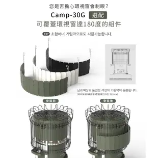 《PASECO》CAMP 30 煤油暖爐｜【海怪野行】CO2感應煤油暖爐 暖爐 360度 觀火
