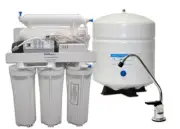 75 GPD Reverse Osmosis Water Filtration System + Booster Pump 5 Stage RO FILTER