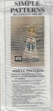 Simple Patterns For The Holidays ~Blonde Angel ~ Yard Art Wood Pattern Christmas