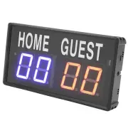 Indoor Tabletop Electronic Scoreboard With Remote Led Digital Score Keeper WT