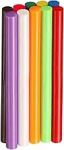 uxcell 10pcs Hot Glue Sticks 0.43" Dia x 5.91" Long EVA Mini Hot Melt Adhesive Glue Stick for Hot Melt Gun Wood Plastic Glass Flowers Fabrics Foam, Multicolor