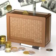 10000 Savings Challenge Box, Cashbox Kakeibo Money Saving Box, Money Vault Savin