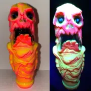 Lava Drip Dweller G3 Mini Monster Mates One Off By SWARMM 3" VINYL SOFUBI URBAN