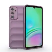 For Samsung Galaxy A15 5G & A15 4G Case - Wavy Shield TPU + Flannel Cover, Purple