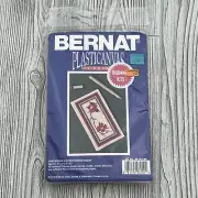 BERNAT - Plastic Canvas - Beginner Kit #95-1014-00 - Checkbook Cover - Sealed!