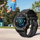 New 1.53in Smart Watch With Earbuds 2 In 1 Round BT Call Smartwatch With Offline
