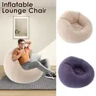 Inflatable Lounge Chair Foldable Portable Inflatable Lazy Sofa 80kg Load gyQHL