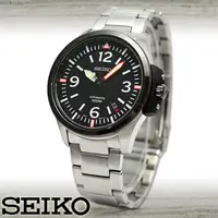 在飛比找momo購物網優惠-【SEIKO 精工】不鏽鋼錶帶霸氣型/機械男錶(SRP027