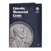 Whitman Coin Folder 9000 Lincoln Memorial Cents 1959-1998 Album / Book Penny