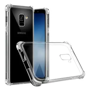 三星 Samsung Galaxy A8 2018 5.6吋 透明四角防摔氣囊手機殼(三星A82018手機殼)