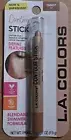 L.A. Colors Tan Contour Stick C68637 Blendable Shimmer Formula 3 ct.