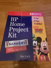 HP Home Project Kit For Making Banners Disney's Mickey & Friends Print Studio