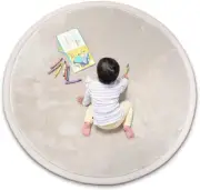 VALORI Baby Play MAT - Premium Round, 3Cm Thick, Super Soft Memory Foam Playm...