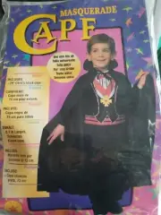 29 " black Cape with Collar ~ child VAMPIRE COSTUME CAPE 50 % off final sale