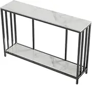 Entryway Table Long Console Table Narrow Table Sofa Table with Metal Base Entry Table Foyer Hallway Table