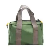16 Inch Wide Mouth Tool Bag, Heavy Duty Canvas Tool Storage Bag, Large Capaci...