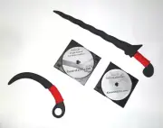 Pencak Silat Training Sword Kali Escrima Arnis Kris Karambit Practice Knife DVD
