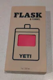 Yeti Flask Tropical Pink Limited Edition 7 Oz With Funnel