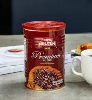 GOURMET VIETNAMESE COFFEE Trung Nguyen Premium Blend Ground Coffee 15 oz (425g)
