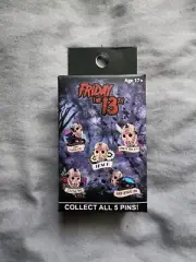 Friday the 13th Jason Voorhees Tattoo Art Mask Enamel Pin UNOPENED
