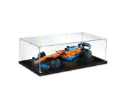 Acrylic Display Case for LEGO 42141 Technic McLaren Formula 1 Race Car F1 Figure Storage Box Dust Proof Glue Free