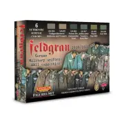 Lifecolor Miniatures - Accessory - Paint German WWII Uniform Suggestions New