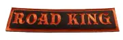 Harley Davidson road king iron on sew on 4 x 1 inches new