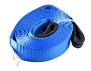 3" Tow Strap 3x20ft 26000Lbs 12Ton Winch Snow Mud Pull Recovery Truck SUV Jeep