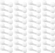 50Pcs Nose Plug Filter, Disposable Nose Dust Filters, Nose Plug for Allergies and Dust, Softness Sponge Nostril Filters for Women Men Sunless Spray Tanning Outdoor Dust Construction Areas(White)