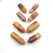 Natural Mookaite One Side Point Pencil Healing gems Lot 3 Pcs 7*14-8*30 MM 33 Ct