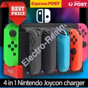 Joy Con 4 Port Controller Charger Charging Dock Nintendo Switch OLED Arceus