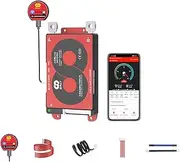 Li-ion Smart BMS 3S to 20S,40A to 500A with WiFi Module and CAN 485 Communication Protection Board for Li-ion Lithium Battery Pack(Li-ion 20S 72V 40A)