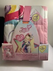 NEW JoJo Siwa Plush Weighted Blanket 4.5 Lbs 36 in x 48 inches.. Live Your Dream