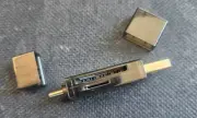 SD Card Reader, Dual Connector USB 2.0/USB-C Memory CardReader Adapter for SD