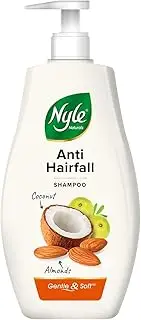 Nyle Naturals Strong & Healthy Anti Hairfall 2 In1 Shampoo With Active Conditioner, With Almonds And Green Gram Sprouts, 800ml
