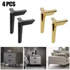 4Pcs Furniture Legs Metal For-Sofa Bed Cabinet Coffee Table Feet Chair Desk Foot