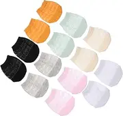 [Outanaya] 14pcs Women's Half Socks Breathable Toe Socks for Running Walking Hiking Summer Footwear