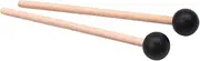 Wood Marimba Mallets | Marimba Percussion Beaters | Rubber Head Xylophone Mallets | Hard Rubber Head Keyboard Drum Mallet for Percussion Marimbas Playing Glockenspi