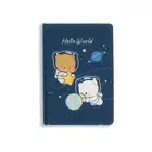 Milk Mocha Bear Hello World Dot Grid Notebook NEW