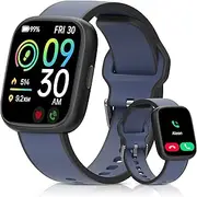 Smart Watch for Men and Women – 1.83" HD Touch Screen, Bluetooth Call, Alexa Built-in, 100+ Sports Modes, Sleep & Stress Tracking, DIY Dial, IP68 Waterproof