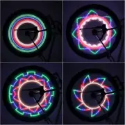 Bicycle Wheel Lights LED Spoke Lights MTB Mountain Bike Lights Upgraded 32LED Sp