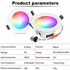 10x LED 9W WIFI Downlight Ceiling Light Color Changing Recessed Panel Spot Lamp
