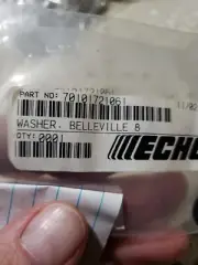 Genuine echo Part WASHER, BELLEVILLE 8 70101721061