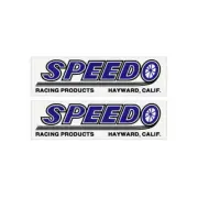SPEEDO - Blue Purple bmx fork decals - old school bmx
